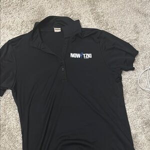 NOWITZKI Black Polo Shirt